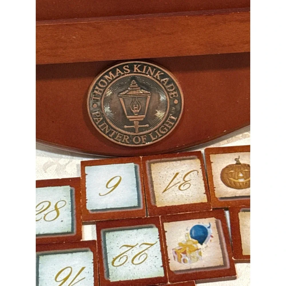 Thomas Kinkade Perpetual Calendar Plate Calendar Limited Edition Times Full Set‎